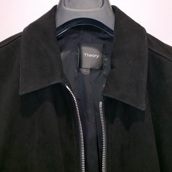 Theory suede jacket sz M 100% leather - Picture 2 of 2